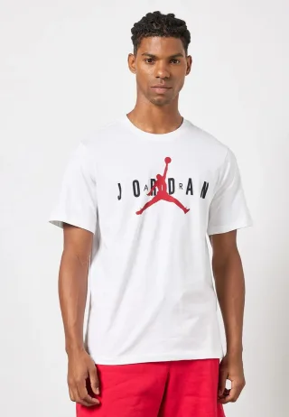 Nike Air Jordan Herren-T-Shirt in Weiß