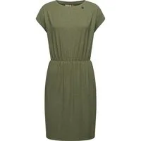 Ragwear Jerseykleid Copr Stylisches Shirtkleid mit Raffungen