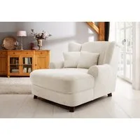 Home affaire XXL-Sessel Oase, B: 120 cm, Sitzhöhe: 50 cm - OTTO. Verlässliche Qualität., mit 2 Zierkissen & Massivholzfüße