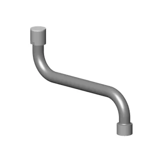 Dornbracht Auslauf TARA Ersatzteile 13101890 280 x 67 x 175 mm Chrom 13101890-00