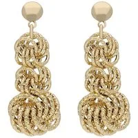 Firetti Paar Ohrstecker Schmuck Geschenk Gold 585 Ohrschmuck Königskette