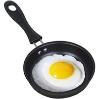 FELIXLEO Pfannen-Set Mini Eierpfanne 12cm Antihaft hitzebeständig Camping Induktion Gas, (1-tlg)