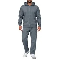 Basisstoff Trainingsanzug Laufforest Herren Jogging Anzug Trainingsanzug Hausanzug für Männer