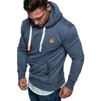 Amaci&Sons Kapuzenpullover WATERBURY Kapuzenpullover Herren Basic Kontrast Sweatjacke Pullover Hoodie Sweatshirt