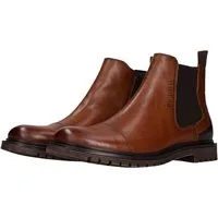 bugatti Chelseaboots Stiefelette mit Stretcheinsatz und Anziehlasche - schmale Form