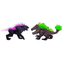 Schleich® Spielfigur ELDRADOR® CREATURES, Schattenluchs vs. Felsbrecher (70827)
