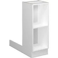 Vicco Unterschrank Fame-Line, Weiß/Weiß, 30 cm ohne Arbeitsplatte (1-St)