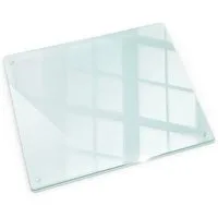 Tulup Schneidebrett Transparent Küchenbrett Servierbretter, (1-St), Gummifüße