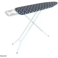 HTI-Living Bügelbrett Bügelbrett Black, Bügelfläche 110x33 cm, Bügeltisch mit Bügeleisenablage