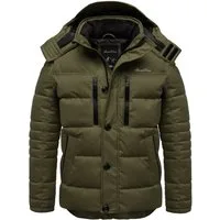 Amaci&Sons Winterjacke WACO Winterjacke Herren Gefütterte Winter Jacke für Männer mit Kapuze