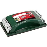 kwb Schleifpapier kwb Profi Handschleifer mit Klemmvorrichtung - Ergonomisches Design, (Set)