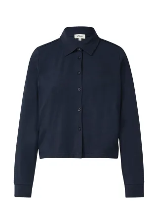 s.Oliver - T-Shirt blau - Gr. - 36