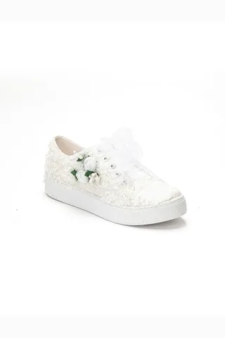 Rosalie Blumen Braut Sneaker