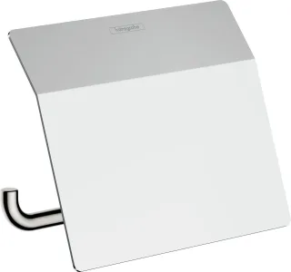 Hansgrohe Papierrollenhalter mit Deckel AddStoris chrom, 41753000 41753000