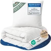 Laleni Babybettdecke Baby Bettdecke und Kissen Set - OEKO-TEX zertifiziert, Baby Decke und Kissen Set - waschbare Kinderdecke