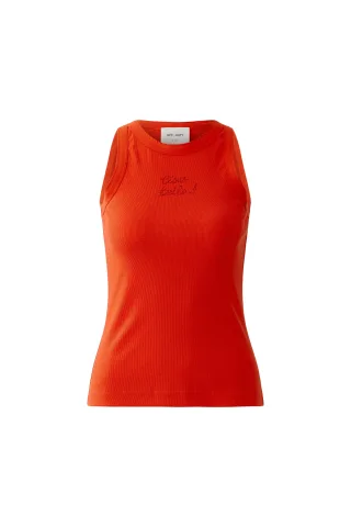Oui - Tank Top red alert - Gr. - 44