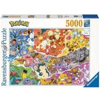 Ravensburger Puzzle Ravensburger 16845 - Pokémon Allstars - 5000 Teile, Puzzleteile