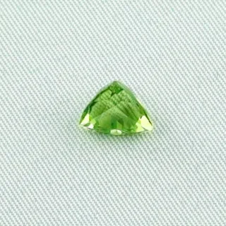 2,84 ct Peridot Triangle Schliff Chrysolith Dreieck Schmuckstein