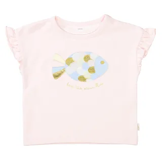 BASEFIELD - Md.-T-Shirt pastel rose - Gr. - 104/110