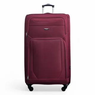 Weichschalen-Reisekoffer aus leichtem Nylon, extragroß, mit 4 Rädern