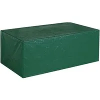 osoltus Gartenmöbel-Schutzhülle HP Schutzhaube Sitzgruppe Gartentisch Polyethylen Gewebe Grün 250 x