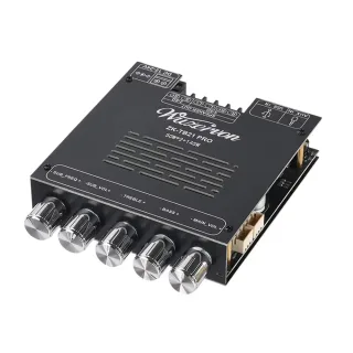 WUZHI TB21 pro 2.1 Channel Subwoofer Bluetooth Amplifier Board Upgrade TPA3116D2 Chip DC 12-24V 50W+50W+145W Power Outpu