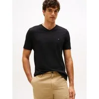 Tommy Hilfiger V-Shirt ESSENTIAL V-NECK unifarben, casual, regular fit, Baumwolle