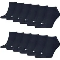 PUMA Sneakersocken Soft Cotton (6-Paar) mit Cat-Logo und PUMA-Schriftzug