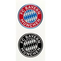 FC Bayern München Aufkleber FC Bayern München 3D Aufkleber Logo 2er-Set (Rot)