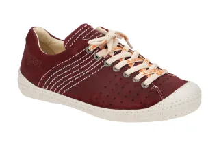 Eject 20390.011 DASS Damen Sportliche Halbschuhe Bordeaux Rot Echtleder