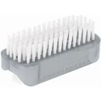 PARSA Beauty Nagelbürste PARSA Beauty ESSENTIAL Nagelbürste silber – doppelseitig & hygienisch