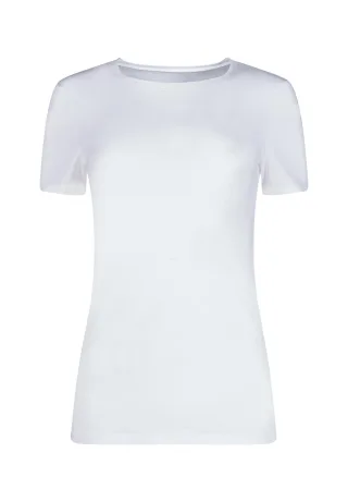 SKINY - Skiny Damen Shirt kurzarm SKINY ADVANTAGE Cotton Stretch white - Gr. - 36