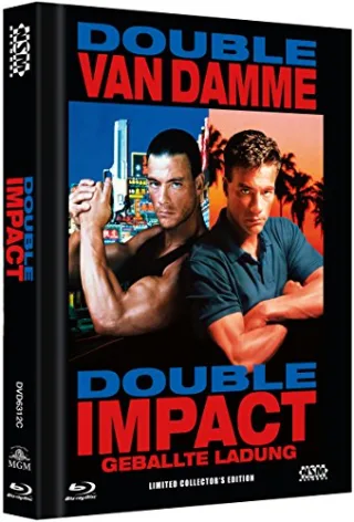 Geballte Ladung - Double Impact - uncut (Blu-Ray+DVD) auf 500 limitiertes Mediabook Cover C [Limited Collector's Edition] [Limited Edition]