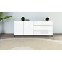 borchardt Möbel Sideboard Sophia, Kommode mit Metallfüßen, 3 Schubkästen, Breite 152 oder 190 cm, 152 oder 190cm, viel Stauraum, grifflos, praktisch, mehrere Größen