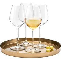 van Well Weinglas Ida, 4-tlg., Glas, spülmaschinengeeignet, 38 cl, 4-teilig