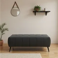 DOMO collection Hocker Trento, mit Kufenfuß oder Einzelfuß, Fußhöhe passend für gängige Saugroboter!