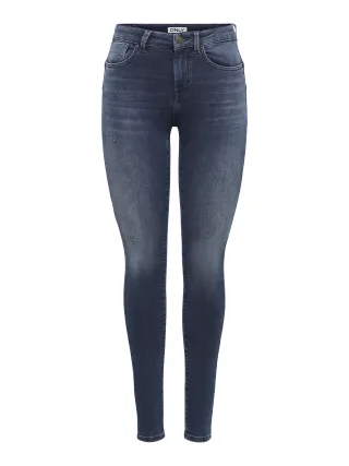 ONLY - ONLPOWER MID SK PUSHUP DNM TAI887 NOOS Blue Black Denim - Gr. - 30