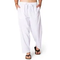 PANASIAM Stoffhose Bundhose 'K' bequeme Unisex Stoffhose aus 100% Baumwolle für Damen und Herren Freizeithose mit Taschen Relaxhose bequeme Sommerhose