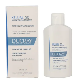 Ducray Kelual DS Anti-Dandruff Treatment Shampoo 100ml.