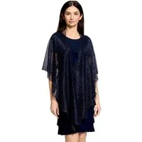 Vera Mont Multifunktionstuch Damen im Glitzer-Look
