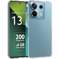 CoolGadget Handyhülle Transparent Ultra Slim Case für Xiaomi Redmi Note 13 Pro 5G 6,67 Zoll, Silikon Hülle Dünne Schutzhülle für Redmi Note 13 Pro 5G Hülle