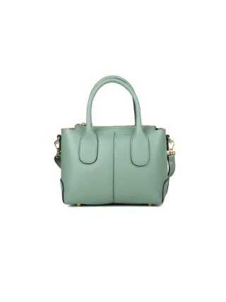 Giulia Monti Schultertasche Pastellgrün