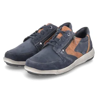 Josef Seibel Halbschuhe ENRICO  Blau - Gr. 40 -  Echt Leder