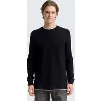 TOM TAILOR Denim Langarmshirt T-Shirt Langarmshirt im 2-in-1-Look