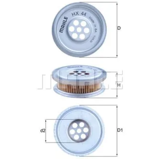 Mahle Hydraulikfilter f?r Lenkung Mercedes HX44