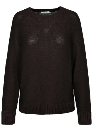 CLARINA - NOS Rdh.-Pullover, 1/1 Arm,uni - Gr. - 38