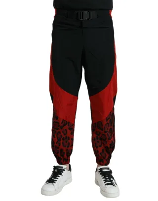 Leopardenmuster Jogginghosen