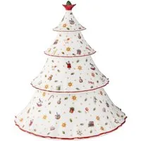 Villeroy & Boch Keksdose Toy's Delight Baum Dose 27,8cm, Premium Porcelain