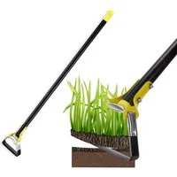 FOUORTUNATE-BEE Gartenhacke Gartenhacke mit Stiel 152 cm, Pendelhacke für Unkraut und Boden, Für Gemüsebeete, Gartenarbeit, Lockern, Säen und Jäten ideal