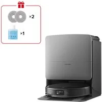 Roborock Saugroboter mit Wischfunktion Saros 20X mit 36.000 Pa Saugkraft & hohem Wischdruck, 65 W, beutellos, Mop-Abnahme, überwindet 8,8cm hohe Schwellen, StarSight2.0 Navigation